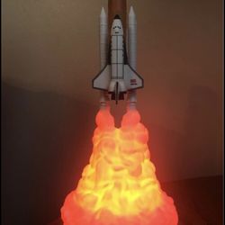 Space Shuttle Atlantis Rocket Light