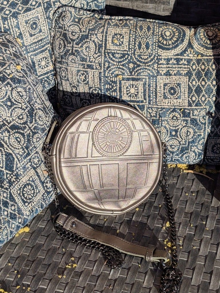 Star Wars Death Star Crossbody Bag by Bioworld - Gently Used