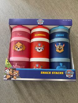 Paw Patrol Snack Stacks Containers