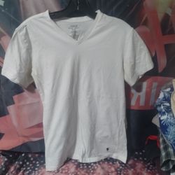 Men's V Neck Polo Tea Medium