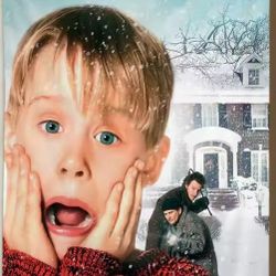 Home Alone Kevin's Chaos One Kid One House Total Mayhem Wall Tapestry 20"× 28"