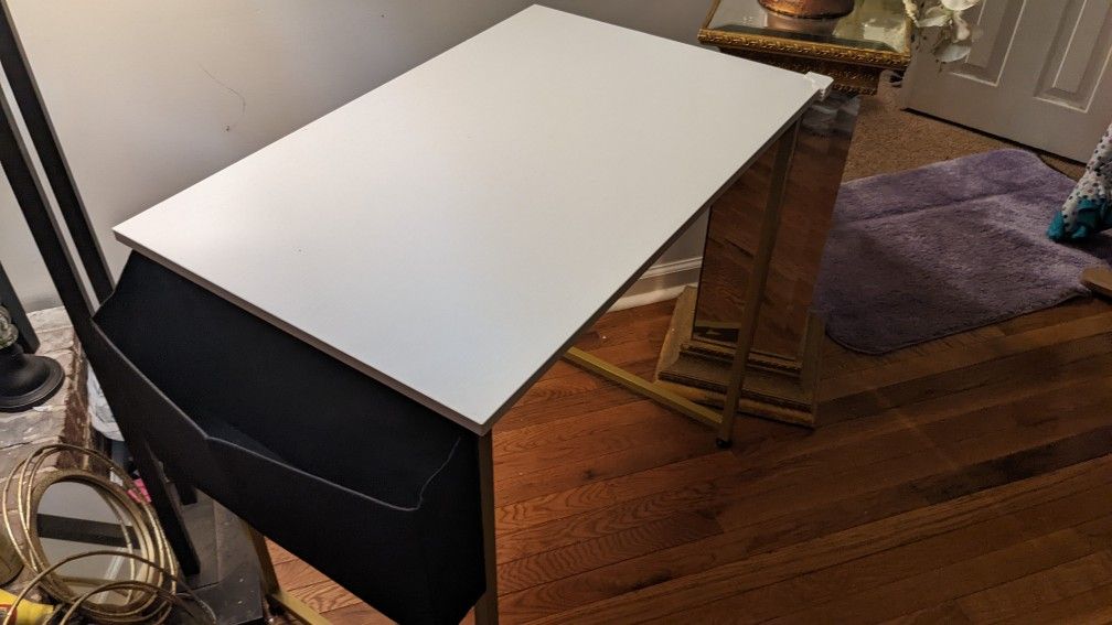 Small White Desk 