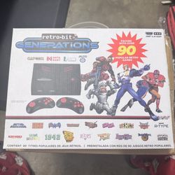 Retro Generation Game System With Games 
