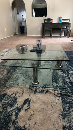 Moving Glass Table