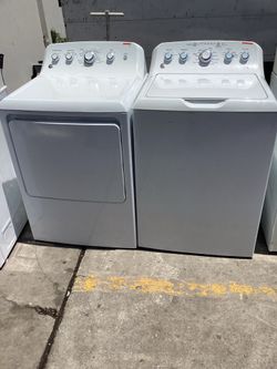 G&E washer dryer set