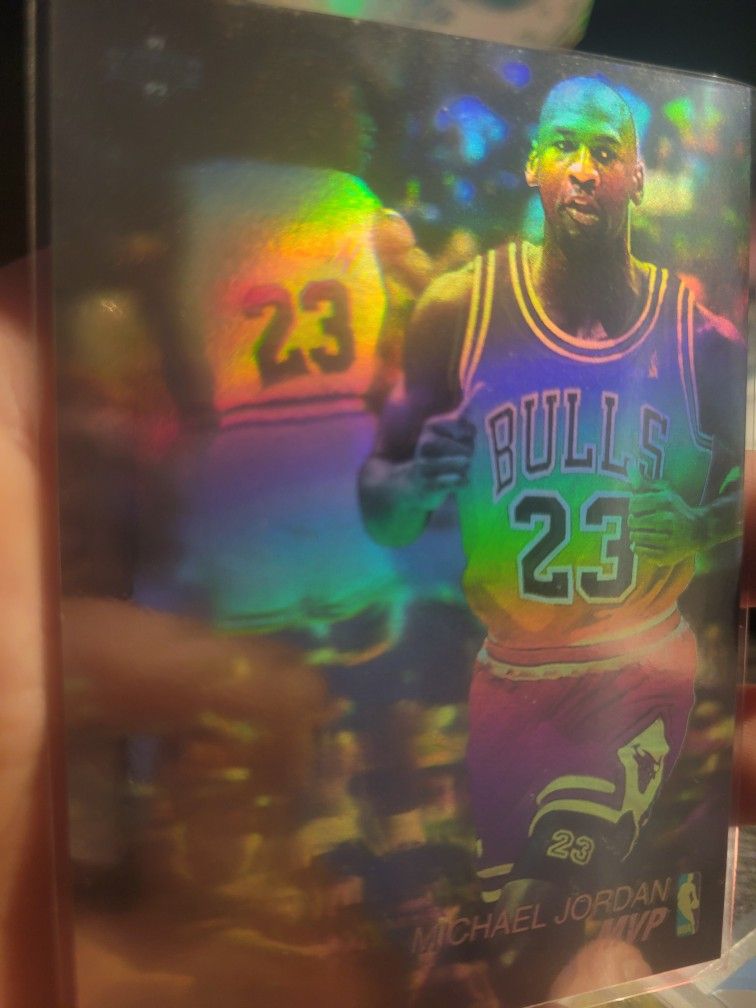 Michael Jordan 1991 92 Upper Deck Mvp Hologram