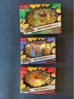 Assorted Ascended Heroes Mega ex Boxes
