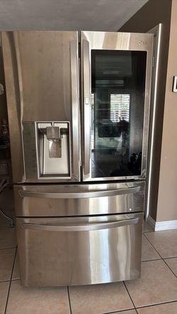 LG FRIDGE + FREEZER