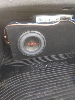 Orion 10" HCCA Comp V1 In Ported Box