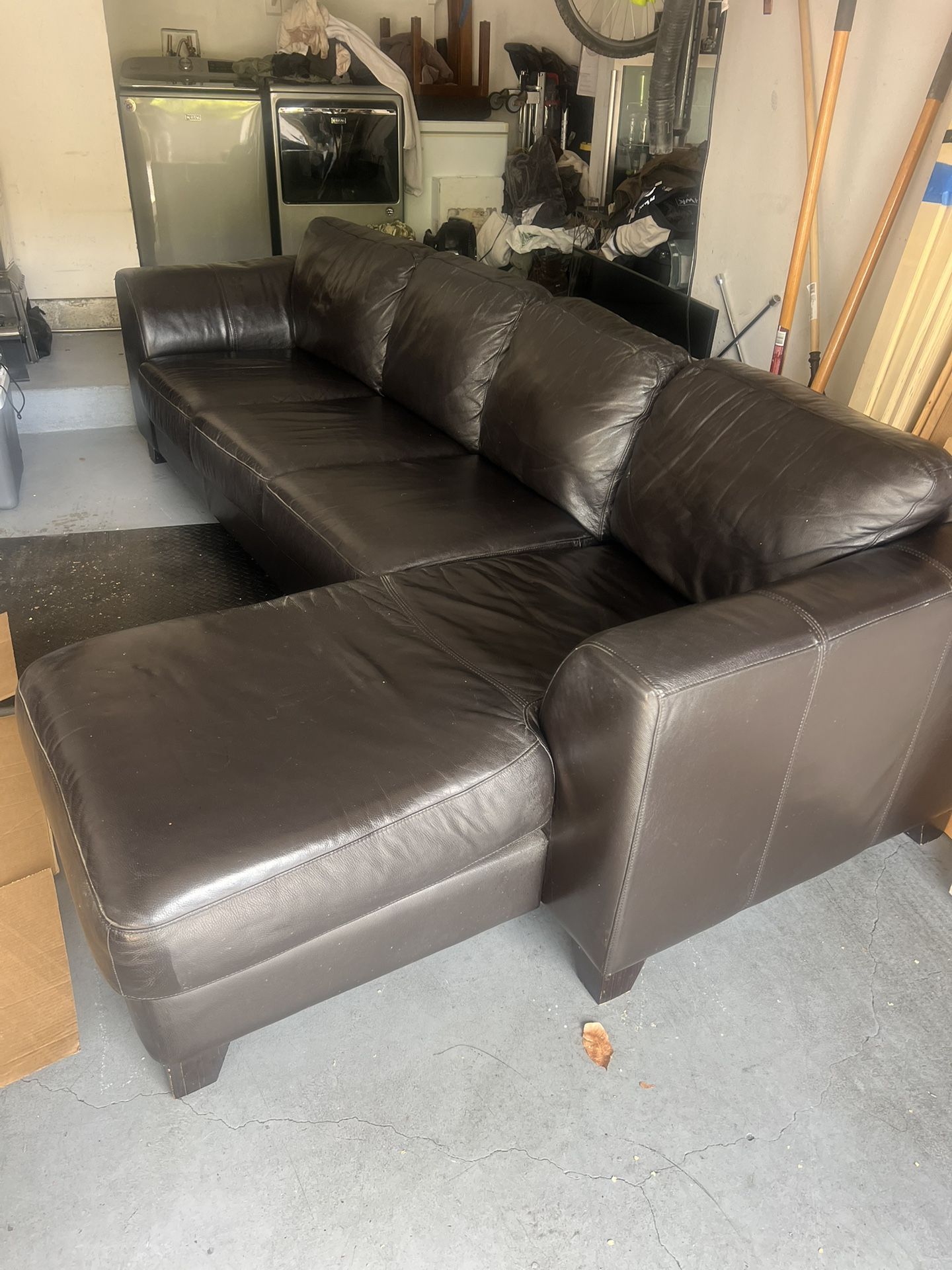 Leather Couch