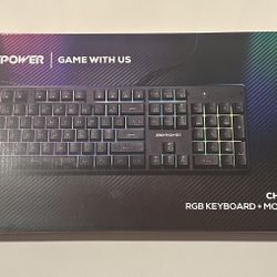 Gaming Keyboard And Mouse 