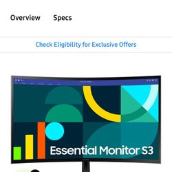 Samsung Gaming Monitor