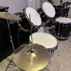 Drum Ser For Beginners.  Batería Para Principiantes 