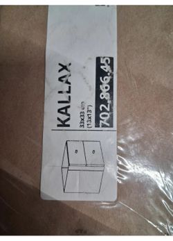 New in box IKEA 2 drawer night stand table 2 left 20.00