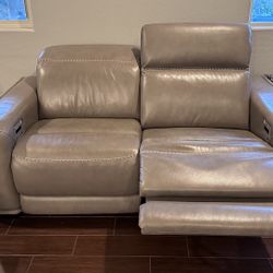Ashley furniture Power Leather Recliner Loveseat