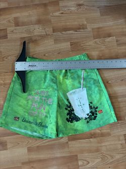 Travis Scott cactus jack McDonald’s Shamrock Shake green shorts Sz s #mcdonalds #shamrockshake