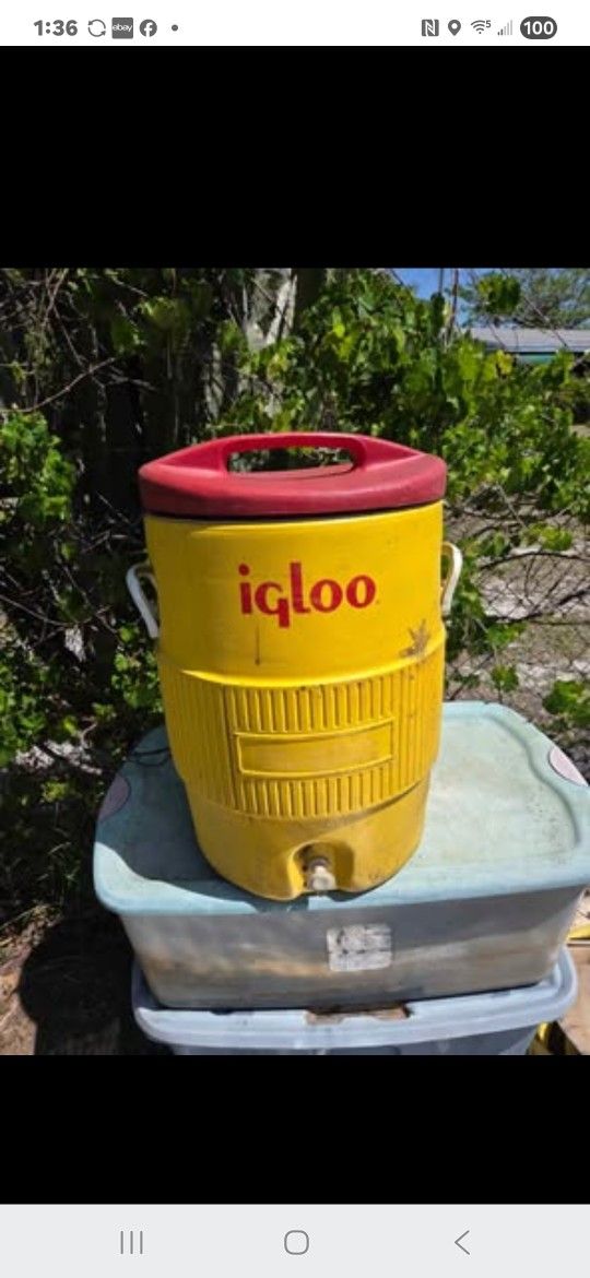 Large Igloo water cooler