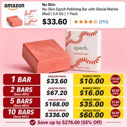 Nu Skin Epoch Polishing Bars🧼✨