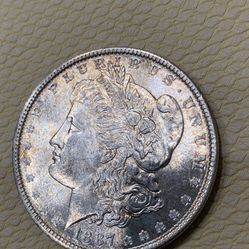 1887-P Morgan Silver Dollar