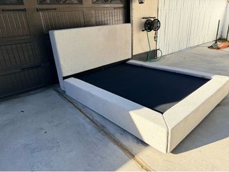 King size bed frame
