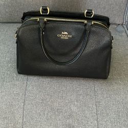 Black Coach Bag 