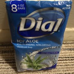 DIAL SOAP( 8 Soaps In One Pack Each $8)