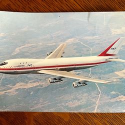 Vintage 1980s Boeing Postcards