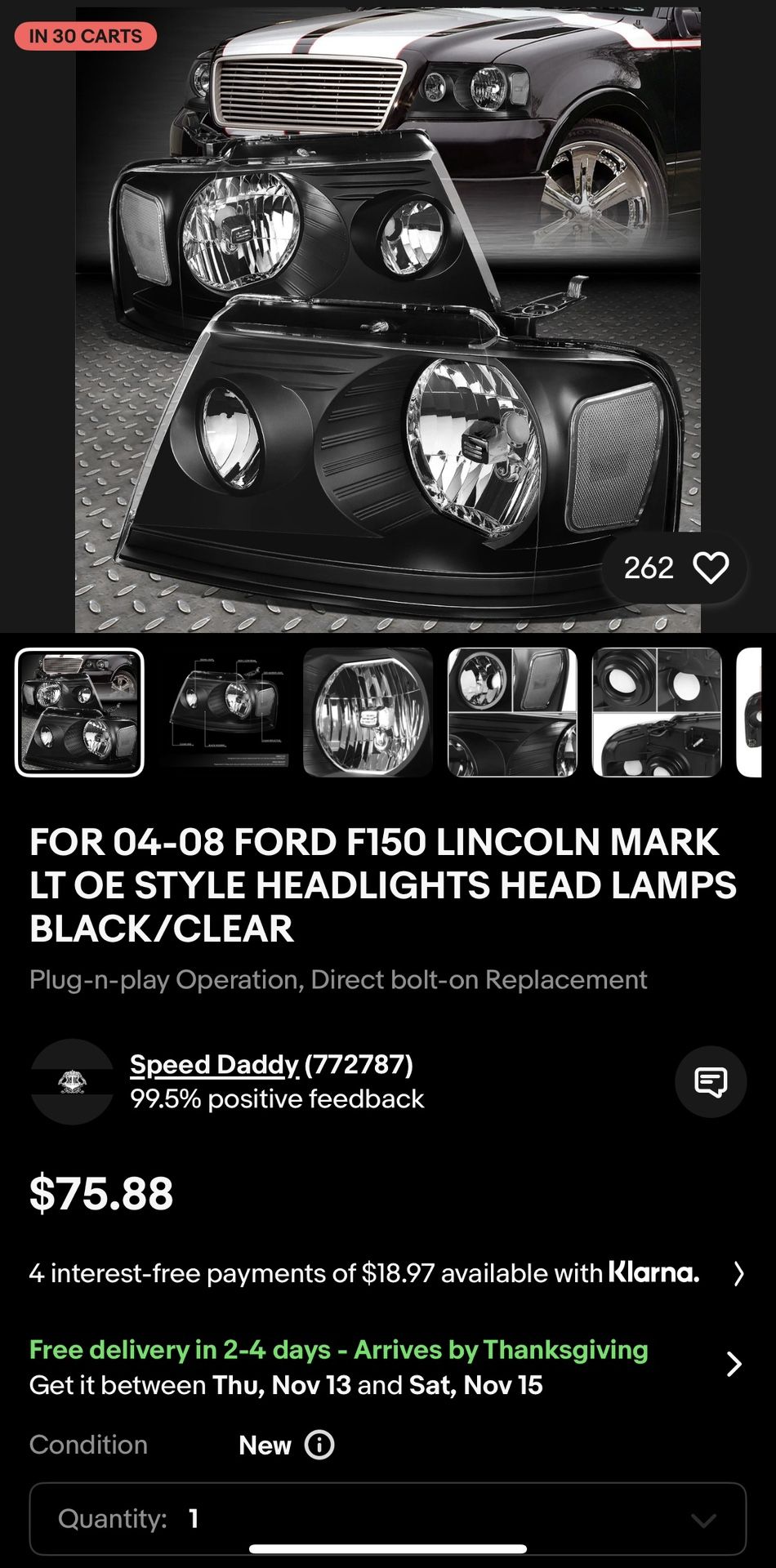 04-08 F150 Headlights 