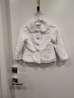 Old Navy White Jacket For Girls 4 T