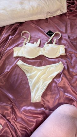 White bathing suit