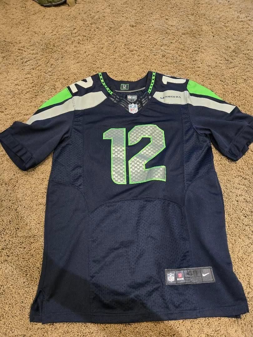 Nike NFL Seattle Seahawks Fan Jersey #12 Men's M