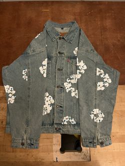 Denim Tears Cotton Wreath Rhinestone Jacket 
