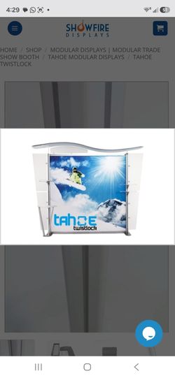 Trade Show Display, Tahoe Modular Twistlock