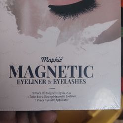 Magnetic Eyeliner And Eyelashes 