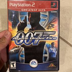 007 Agent Under Fire Ps2