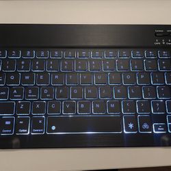 Bluetooth iPad Keyboard Case – Compatible with 9th generation 
