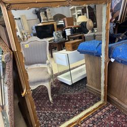 Louis XV style giltwood wall mirror - 39” x 51” - Originally  $950