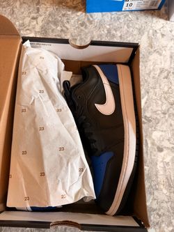 New Air Jordan 1 Low sneakers in size 10