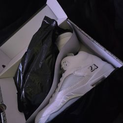 JORDAN 5 WHITE METALLIC SIZE 10