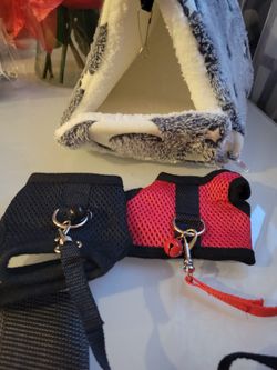 Hamster Harness And Bed