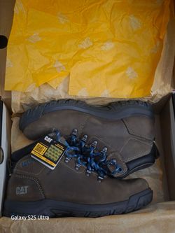 WOMENS CAT Work Boots; STEELTOE