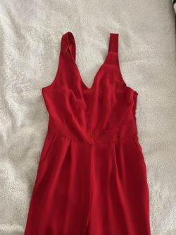 red romper