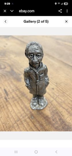 Pewter Doctor Figurine