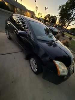Black Nissan Sentra Sedan