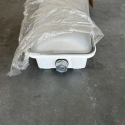 Paira of New 8ft LED Vapor Tight Shop Lights - Industrial Grade