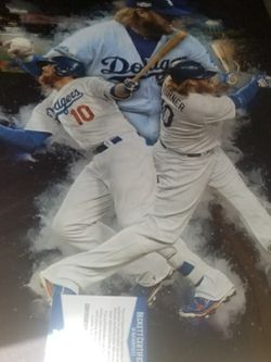 Dodgers Justin Turner edit autograph with Beckett