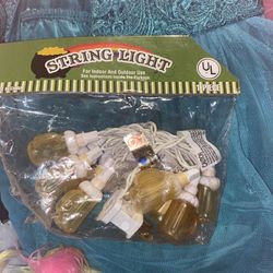 Beer mug string lights