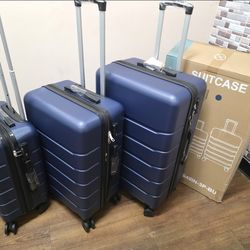Luggage Set of 3 Pieces, TSA Lock and   Expandable 20%