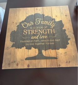 Family Wall Decor Sign