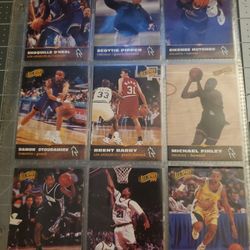 1996 All Sport lot of 36 basketball cards Shaquille O'Neal #1 scottie pippen #2.
Great lot of 36 basketball cards from the all sport collection 1996